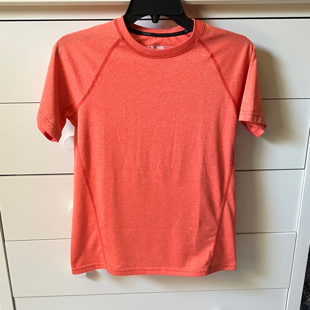 🏈 MSX BY MICHAEL STRAHAN YOUTH LARGE (14/16) CORAL DRIFIT TEE